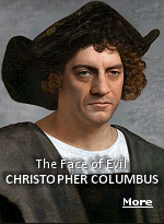 Even Columbus's most sympathetic and famous biographer, Harvard's Samuel Eliot Morison, admitted, almost in passing, ''The cruel policy initiated by Columbus and pursued by his successors resulted in complete genocide.'' Columbus did not invent slavery, but he practiced it with a vengeance. Enslavement of peoples conquered by Christians, whether Muslems, African Blacks, or native Americans, was explicitly approved in edicts from a succession of popes, from Nicholas V in 1455 to Alexander VI in 1493.